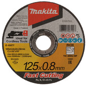 Відрізний диск Makita Z60T 125x0.8x22.23 (E-10877)
