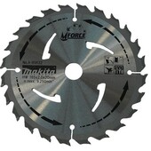 Пильный диск Makita MForce по дереву 165х20 мм 24Т (A-89632)