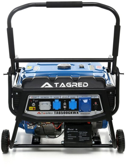 Бензиновый генератор Tagred TA6500GHWX изображение 2