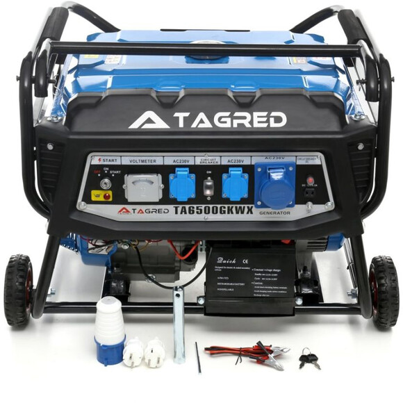 Бензиновый генератор Tagred TA6500GHWX изображение 3