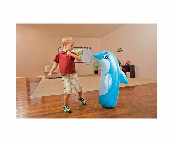Надувная игрушка-неваляшка дельфин Intex (44669-1) изображение 3
