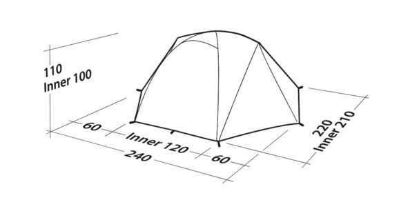 Палатка Robens Tent Boulder 2 (53951) изображение 7