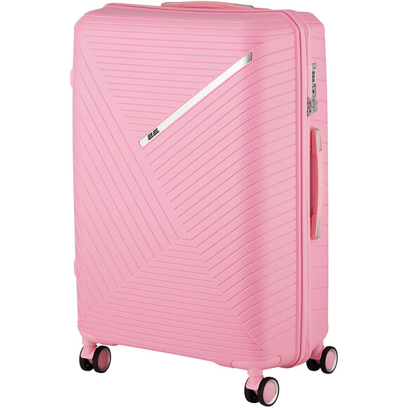 Набор чемоданов 2E SIGMA (L+M+S), розовый 2E-SPPS-SET3-PK изображение 2