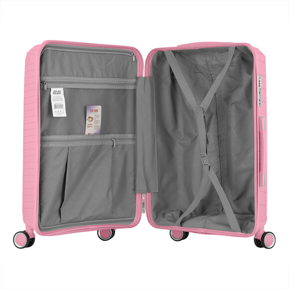 Набор чемоданов 2E SIGMA (L+M+S), розовый 2E-SPPS-SET3-PK изображение 14