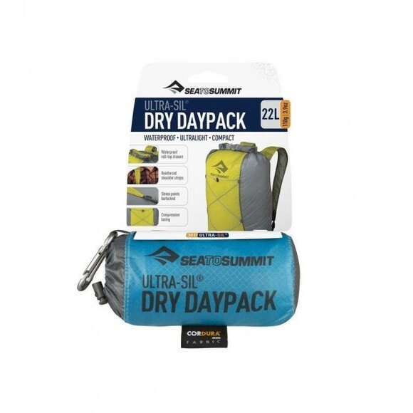 Складаний рюкзак Sea to Summit Ultra-Sil Dry DayPack 22, Blue (STS AUDDPBL) фото 3