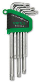 Набір ключів TOPTUL TORX T10-T50, 9 шт. (GSN-09LS)