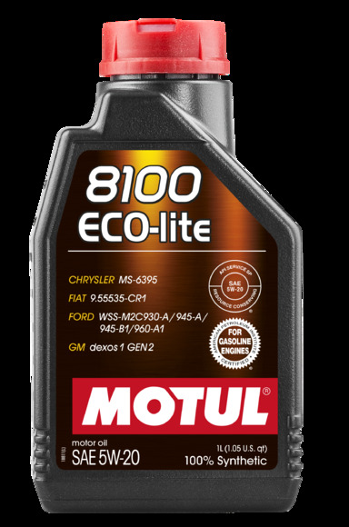 Моторна олива MOTUL 8100 Eco-lite 5W20 1л (109102)