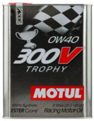 Моторное масло Motul 300V Trophy, 0W40 2 л (104240)