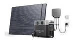 Комплект EcoFlow Delta Pro (3600 Вт·год/3600 Вт) + PowerStream 800W + сонячні панелі 2х400