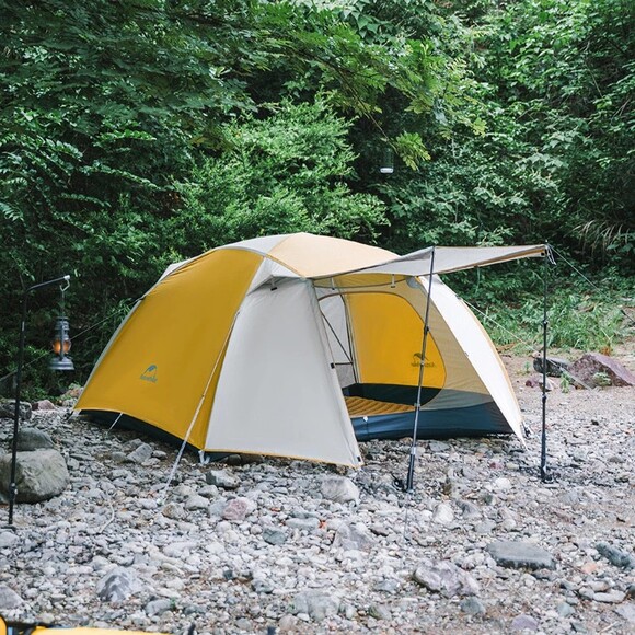 Двухместная палатка Naturehike CNK2300ZP024 (желтая) (6976023923685) изображение 2