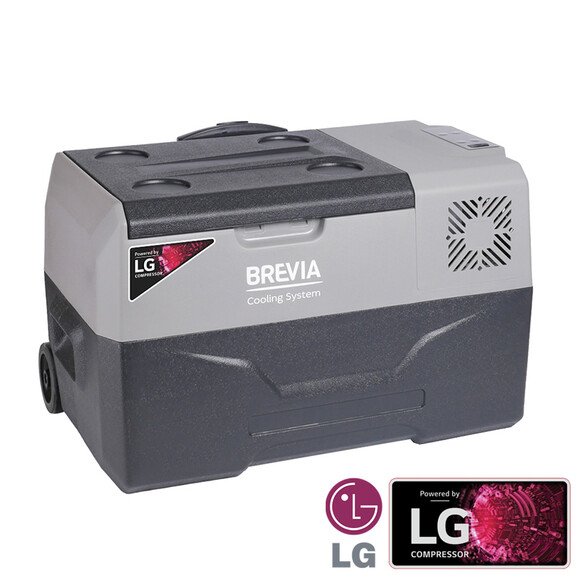 Холодильник автомобильный Brevia, 30 л (компрессор LG) (22725) изображение 2