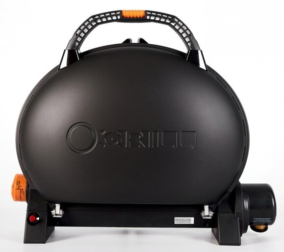 Портативний переносний газовий гриль O-GRILL 500, чорний + шланг у подарунок! (o-grill_500_black) фото 2