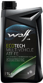 Трансмиссионное масло WOLF ECOTECH MULTI VEHICLE ATF FE, 1 л (8329449)