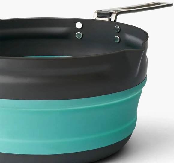 Набор посуды Sea to Summit Frontier UL Collapsible One Pot Cook Set w/ 2.2L Pot 2P, каструля, 2 миски, 2 чашки (9327868158522) изображение 8