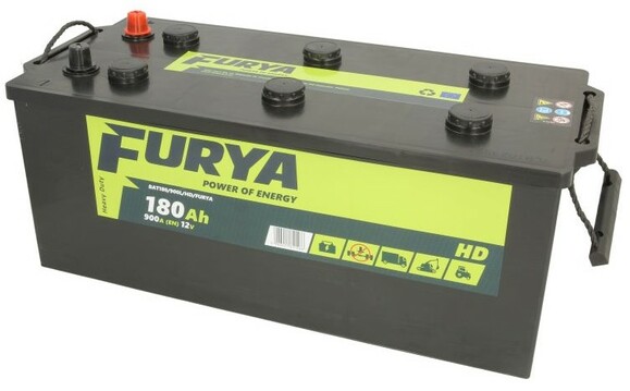 Вантажний акумулятор FURYA BAT180/900L/HD/FURYA 12 В (180 Аh, 900 А, L+) фото 2