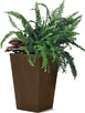 Горщик для квітів Keter Small Rattan Planter, коричневий (7290103659257)