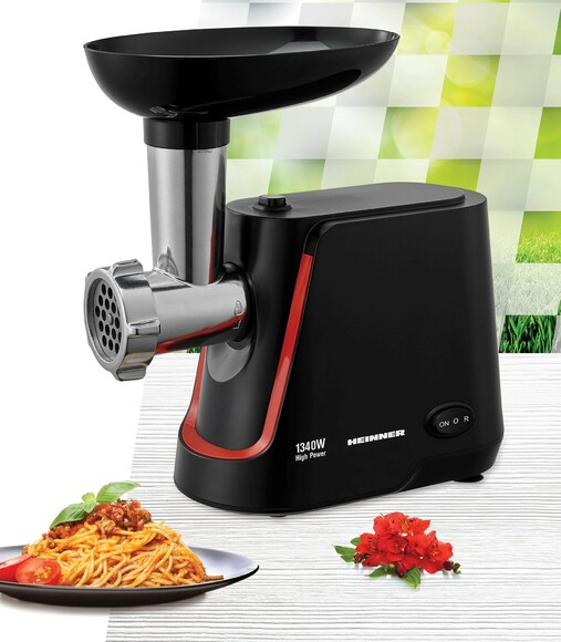 Мясорубка Heinner MG-1250BK изображение 4