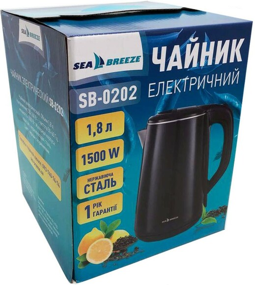 Электрочайник SeaBreeze SB-0202 изображение 2