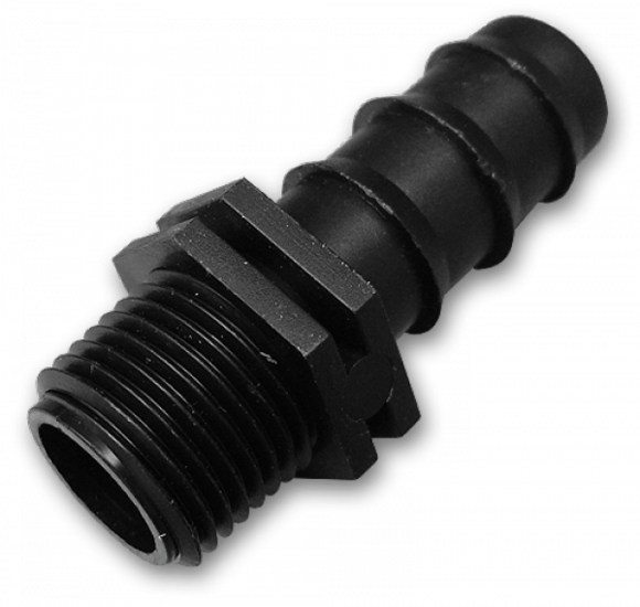 Адаптер для трубки BRADAS 16 мм с наружной резьбой 1/2 дюйма (DSWA04-1216L) изображение 2