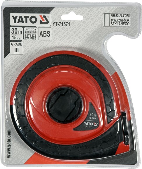 Рулетка YATO 30 м (YT-71571) изображение 3