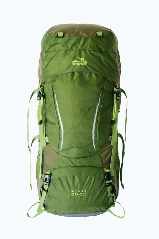 

Туристический рюкзак Tramp Sigurd 60+10 Зеленый (TRP-045-green)