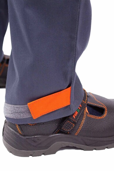 Рабочие штаны Free Work Dexter серо-оранжевые р.56/5-6/XL (56038) изображение 4