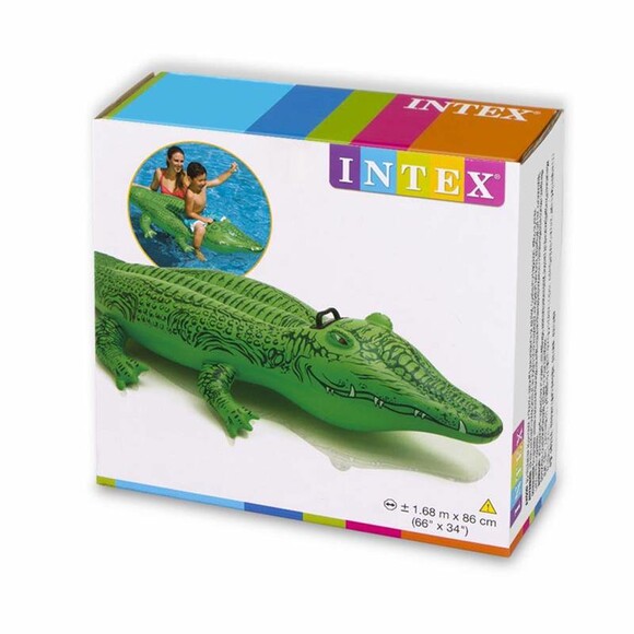 Надувной плотик Intex 58546 Крокодил изображение 4