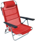 Кресло раскладное Bo-Camp Monaco Red (1204798)