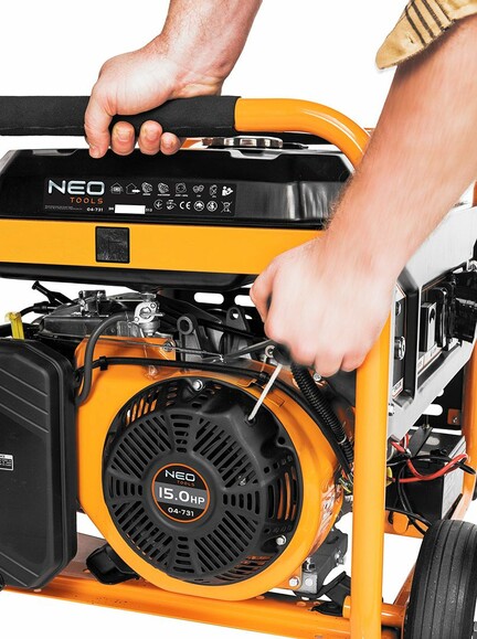 Генератор бензиновий Neo Tools (04-731) фото 7