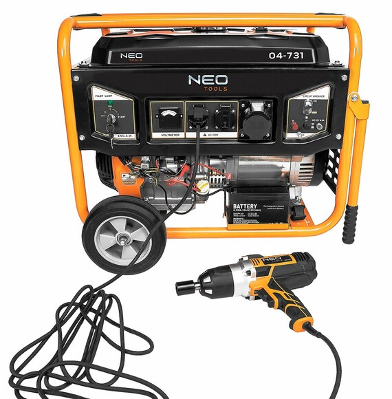 Генератор бензиновий Neo Tools (04-731) фото 5