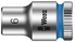 Торцева головка Wera 8790 HMA Zyklop 1/4 6х23 мм (05003505001)