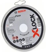 Відрізний диск Bosch X-LOCK Standard for Inox 115x1x22.23 мм, 10 шт. (2608619266)