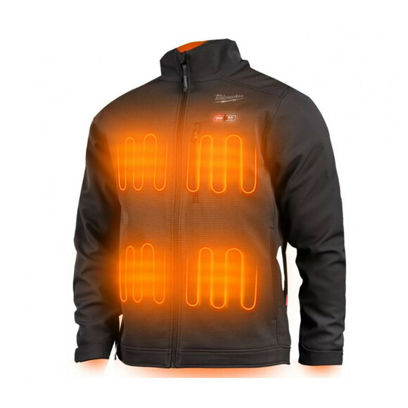 Куртка с подогревом Milwaukee размер "XXXL" M12HJBL5-201 (с АКБ и ЗУ) изображение 3