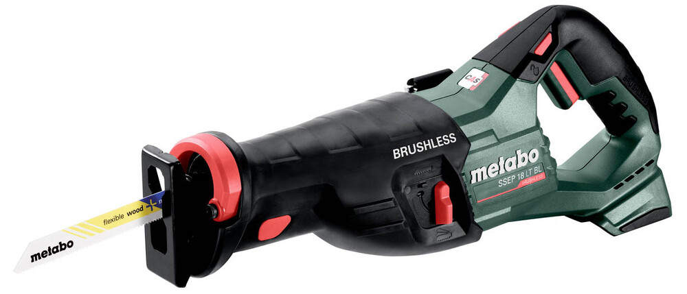 

Аккумуляторная сабельная пила Metabo SSEP 18 LT BL (601617850) (без АКБ и ЗУ)