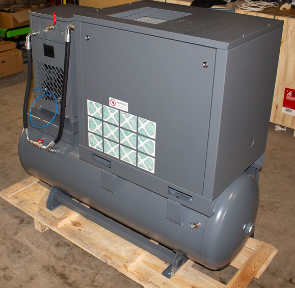 Винтовой компрессор с ременным приводом WALTER SKTG 7.5/500 SXP COMBO изображение 6