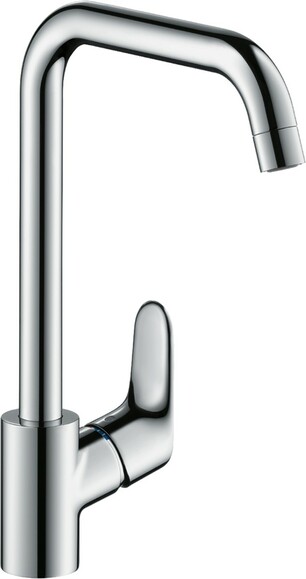 Набір змішувачів 4 в 1: змішувач для раковини HANSGROHE Logis Loop 7115100, змішувач для ванни 71244000, змішувач для кухні Focus 31820000, душовий гарнітур Crometta Vario 265534000 (1172019) фото 2