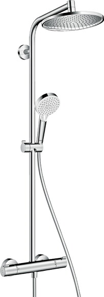 Душевая система HANSGROHE Crometta S 240 1jet Showerpipe, с термостатом (27267000)