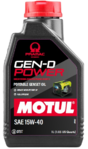 Моторное масло для генераторов Motul Gen-D Power SAE 15W-40, 1 л (111238)