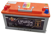 Автомобільний акумулятор Logicpower LiFePO4 12.8В, 100 Аг (21123)