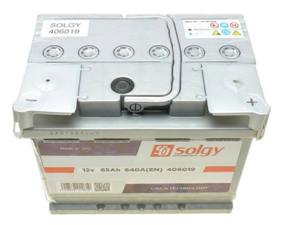 Акумулятор Solgy 6 CT-65-R (406019) фото 2