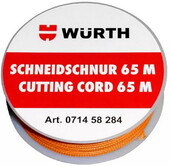 Струна для зрізання автомобільного скла Wurth ORNG-L65M, 65 м (071458284)