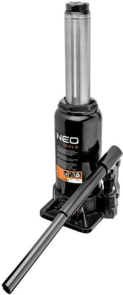 Домкрат Neo Tools, гідравлічний пляшковий, 8 т, 181-345 мм (10-453) фото 3