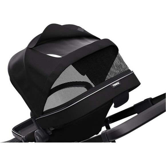 Детская коляска с люлькой Thule Sleek Midnight Black on Black (TH 11000026)  изображение 4