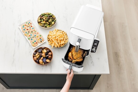 Мультипечь Ninja Double Stack XL 2-Level Air Fryer (SL400EUWH) изображение 18