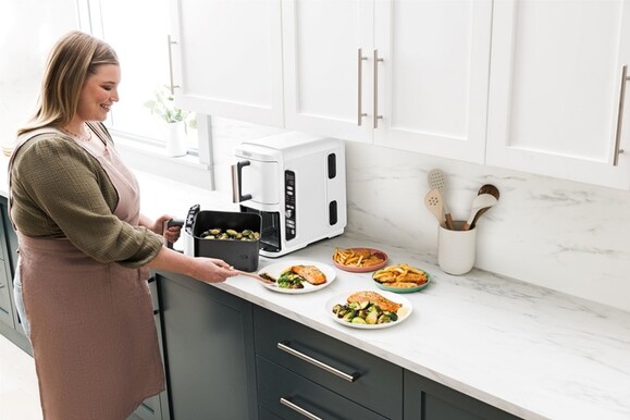 Мультипечь Ninja Double Stack XL 2-Level Air Fryer (SL400EUWH) изображение 19