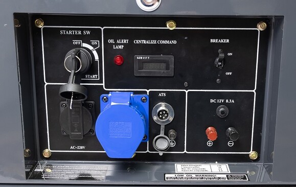 Дизельный генератор Matari MDA7000SE-ATS изображение 6