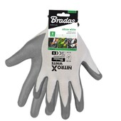 Перчатки защитные BRADAS NITROX WHITE RWNWH10 нитрил, размер 10