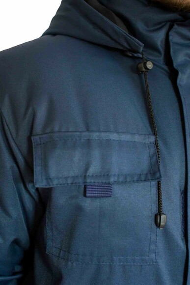 Куртка рабочая утепленная Free Work Патриот темно-синяя р.52-54/3-4/L (56802) изображение 3