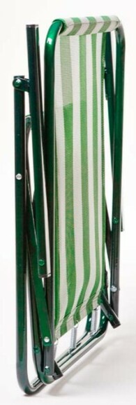 Стілець Дачний (біло-зелена смуга) Vitan (7081) фото 2