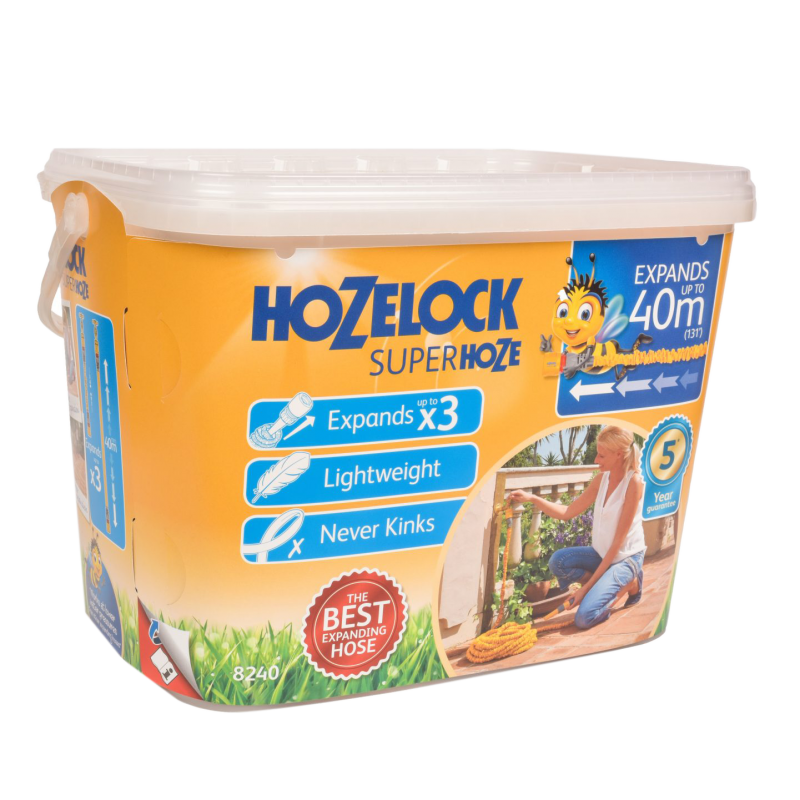 

Шланг растягивающийся HoZelock 8240 Superhoze 40м в боксе + коннекторы (7063)